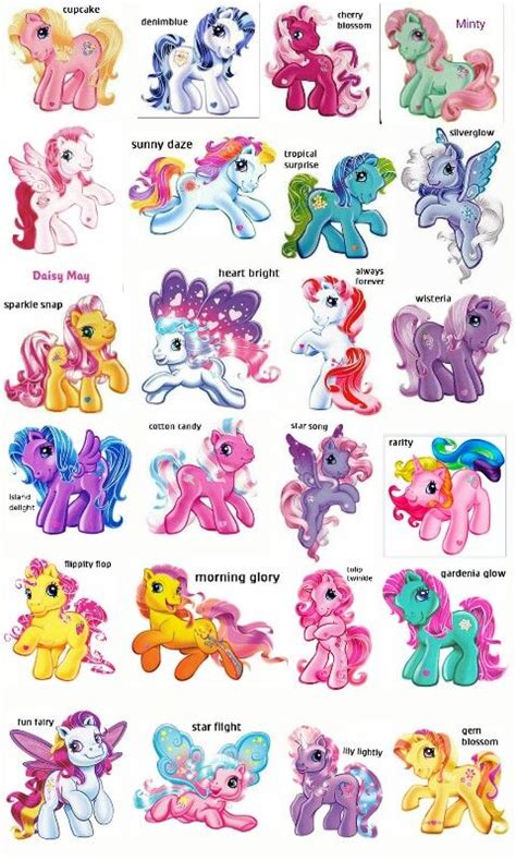 my little pony my name|classic my little pony names.